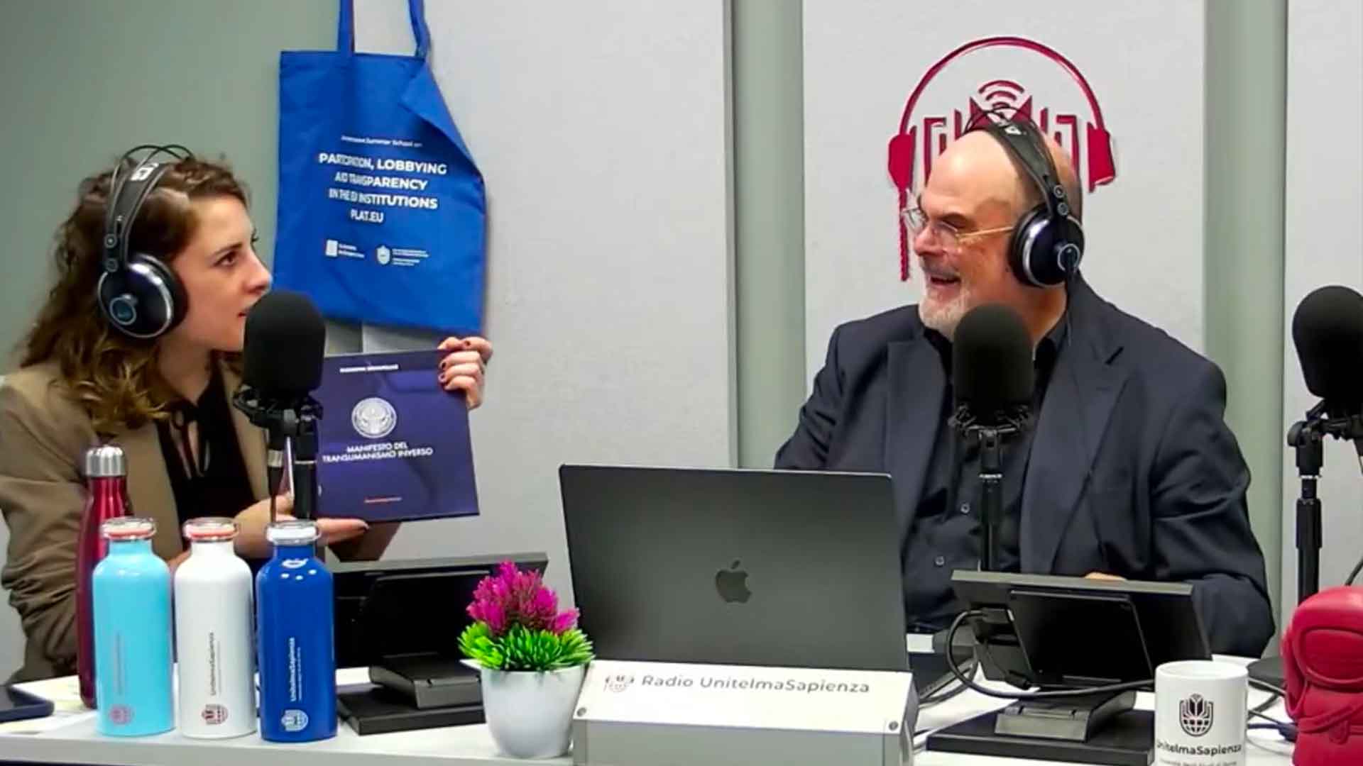 Intervista a Giovanni Spinapolice in Radio Unitelma Sapienza